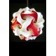 Chandelier design moderno FIOCCO (Diam.35 cm)